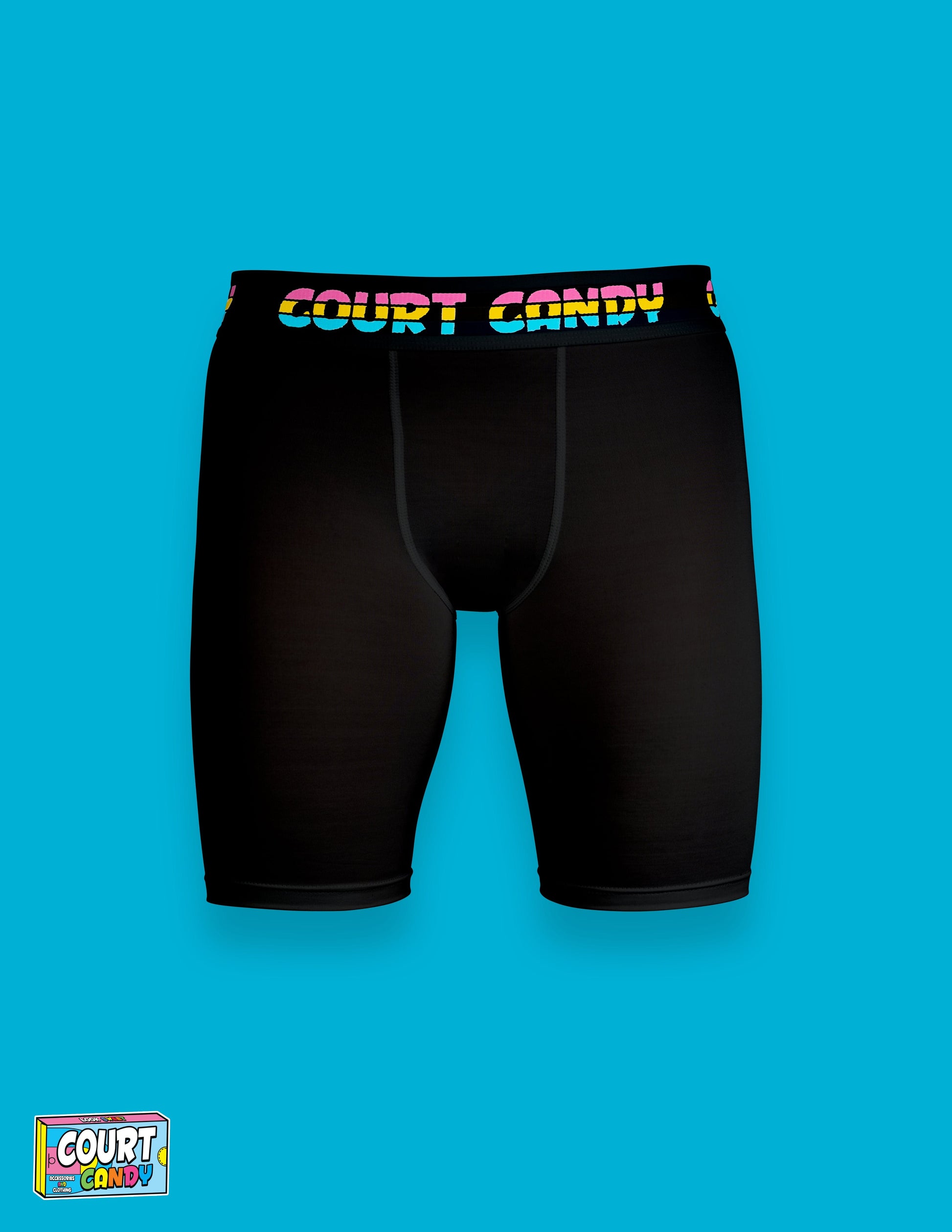 Black Court Candy Basketball Compression Shorts 3/4 length Breathable Polyester Spandex Athletic Sports Underwear Men Women Youth Mens Womans