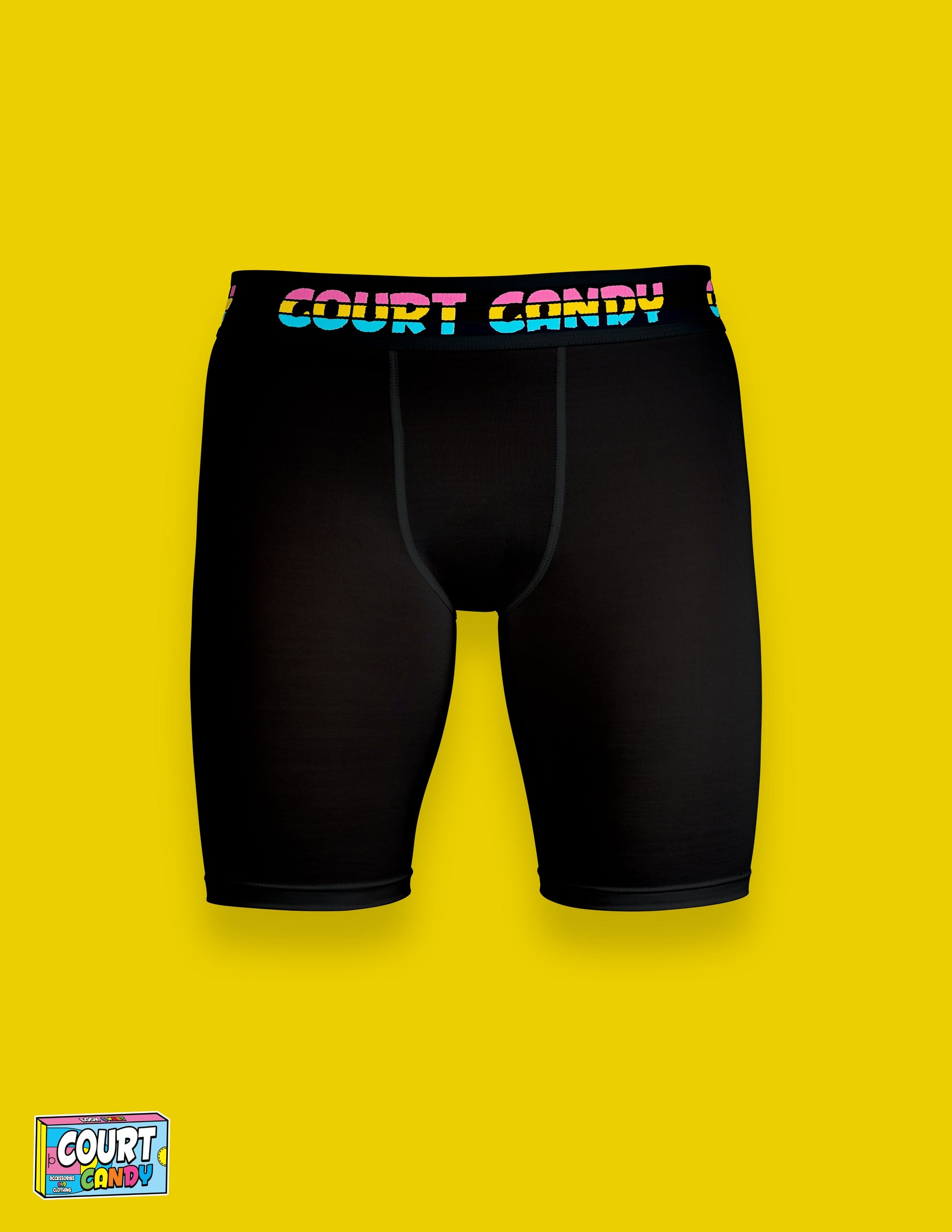 Black Court Candy Basketball Compression Shorts 3/4 length Breathable Polyester Spandex Athletic Sports Underwear Men Women Youth Mens Womans