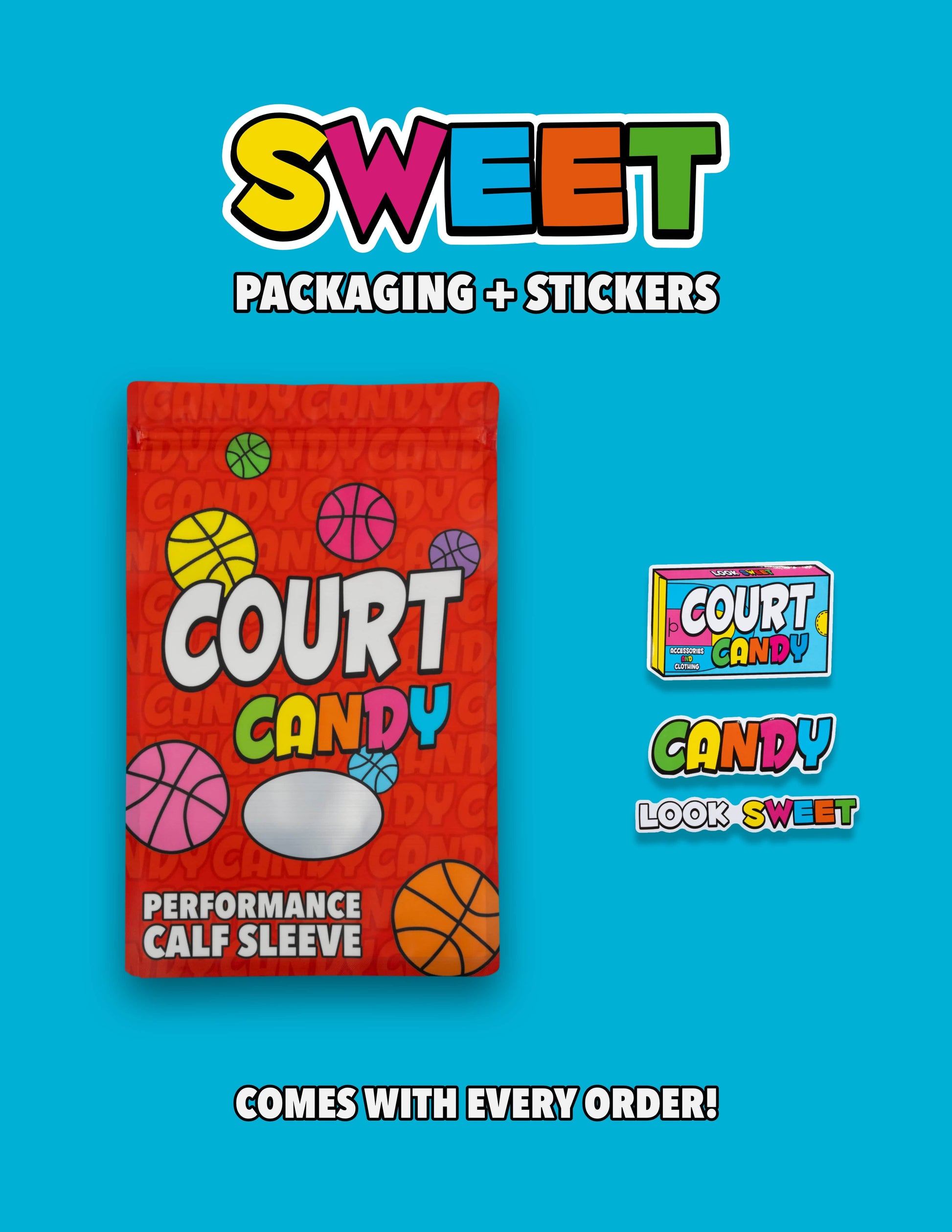 Packaging Court Candy Basketball Compression Padded Calf Sleeve Calf Sleeves Breathable Polyester Spandex Shin Sleeve Running Sleeve Ankle Short Long Compression Sock Protective Performance Calf Sleeve Injury Prevention Men Women Youth Mens Womans
