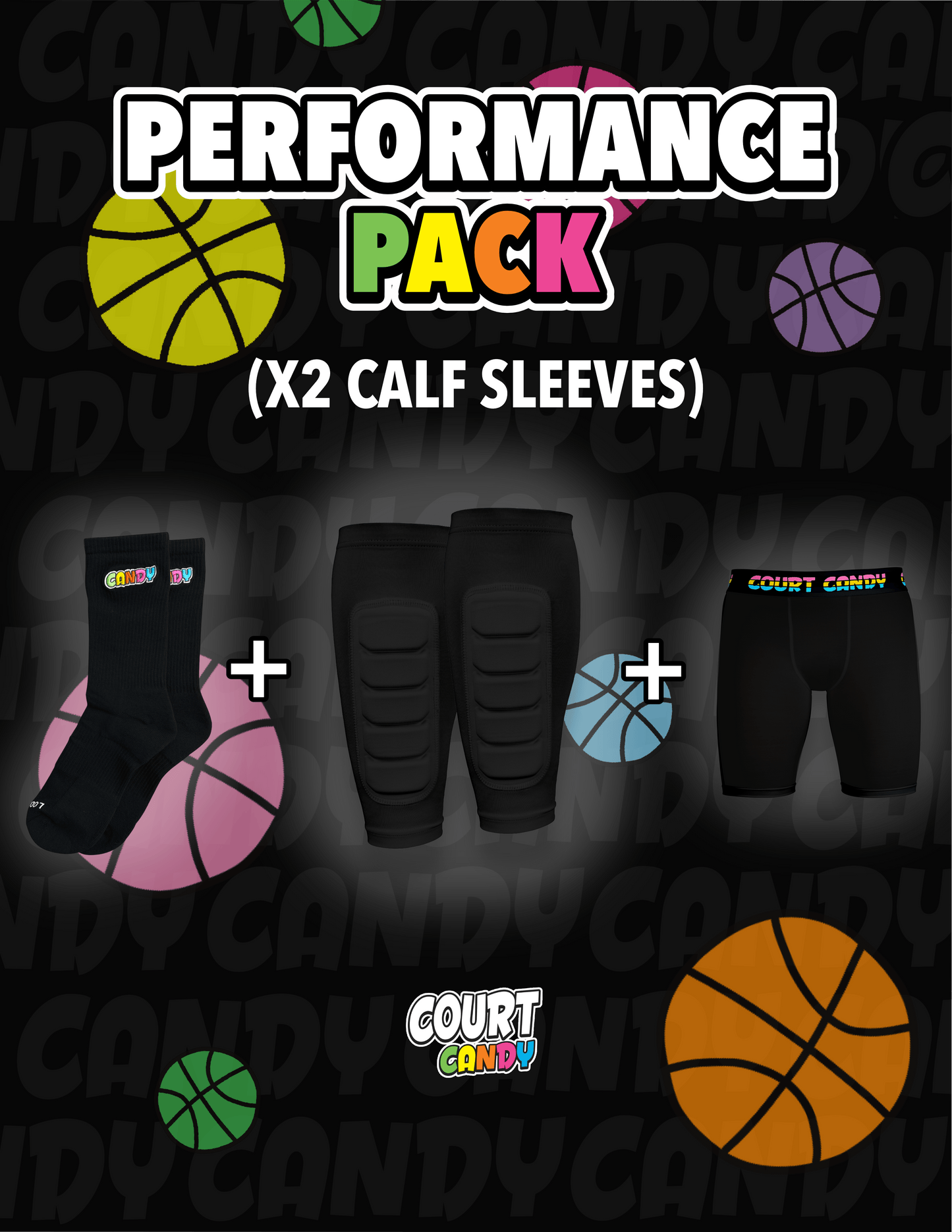 PERFORMANCE PACK (x2 Calf Sleeves)