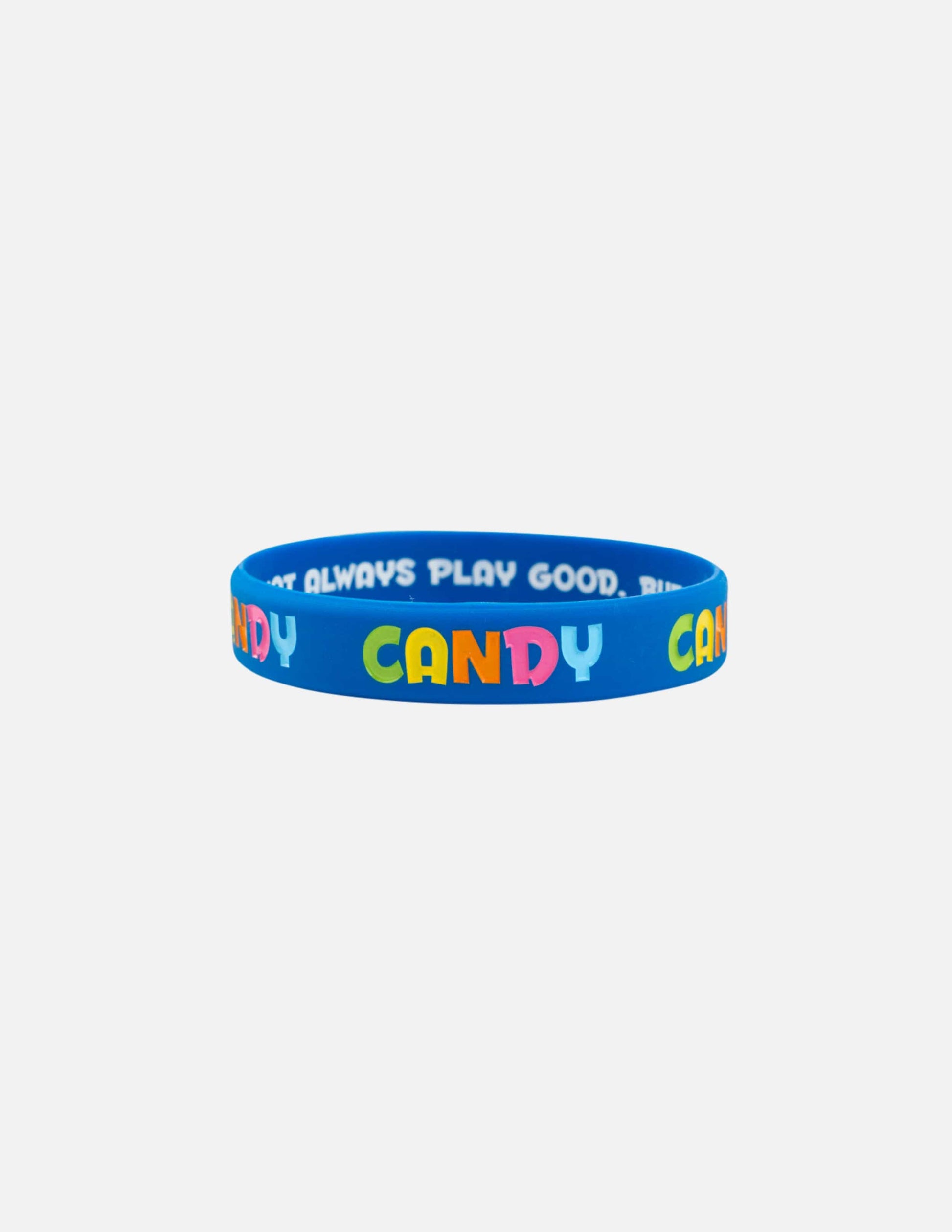 Blue Court Candy Basketball Silicone Wristbands Men Women Youth Mens Womans 