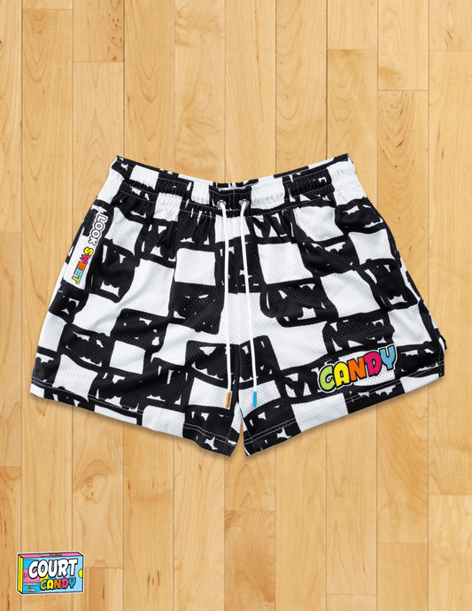 MESH SHORTS - CHECKERZ