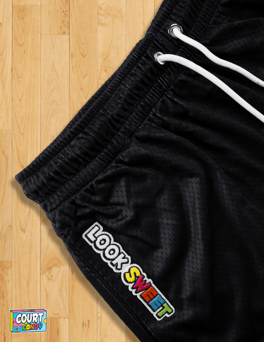 MESH SHORTS - STARTER (BLACK)